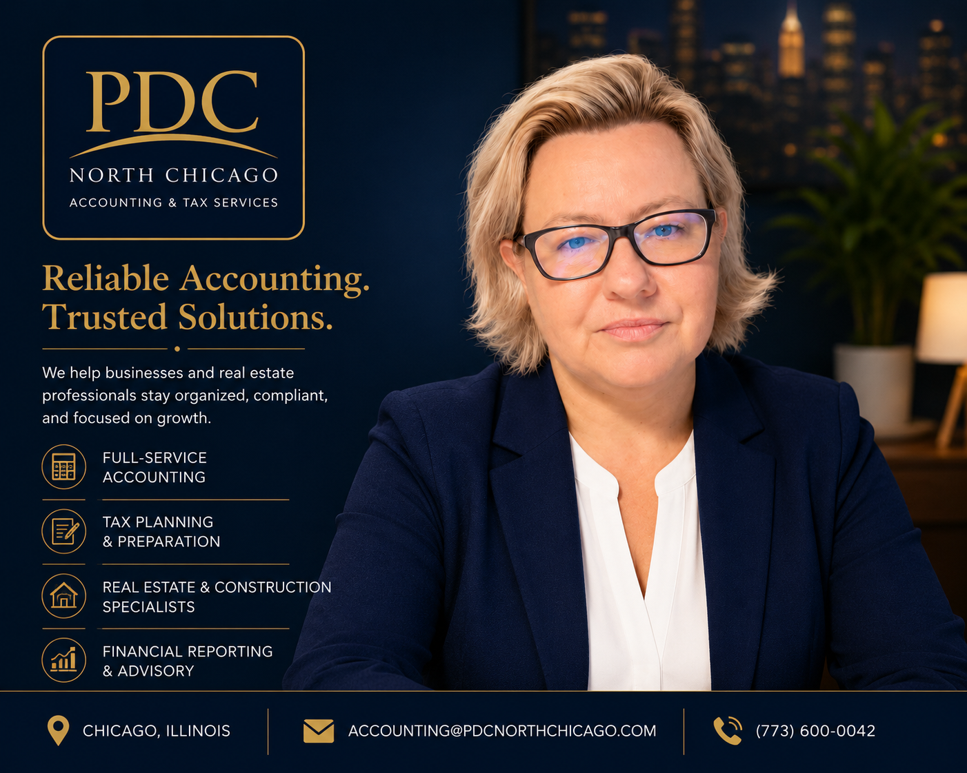 Founder of PDC North Chicago Accounting & Tax Services